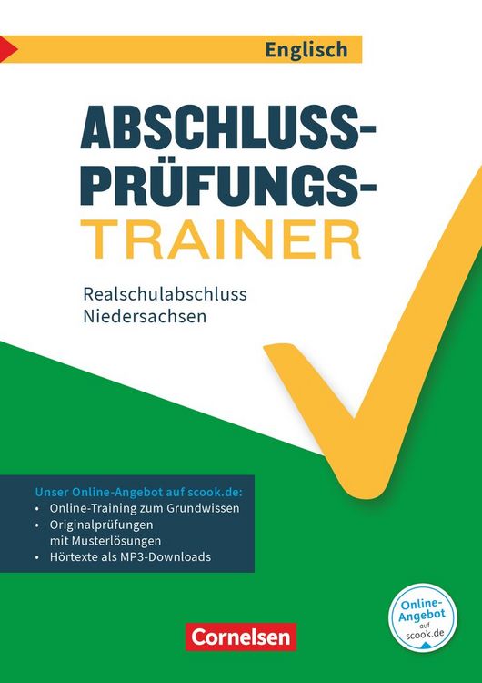 Produktbild: Abschlusspr&uuml;fungstrainer Englisch - Niedersachsen - 10. Schuljahr