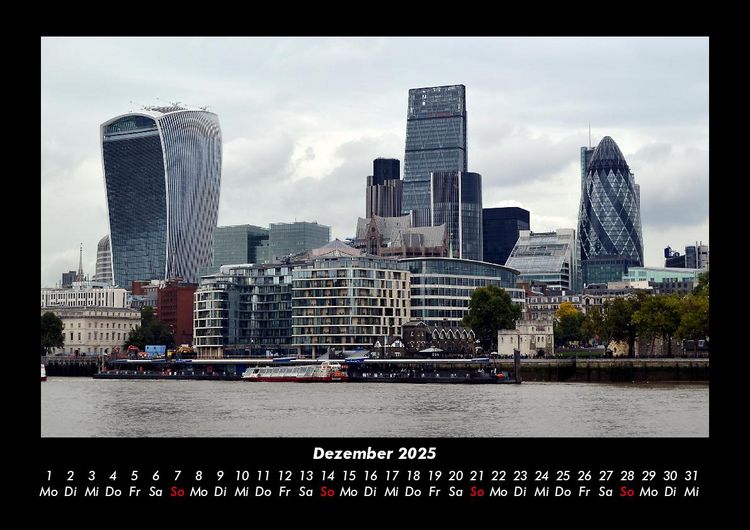 Produktbild: London - Impressionen 2025 Fotokalender DIN A3