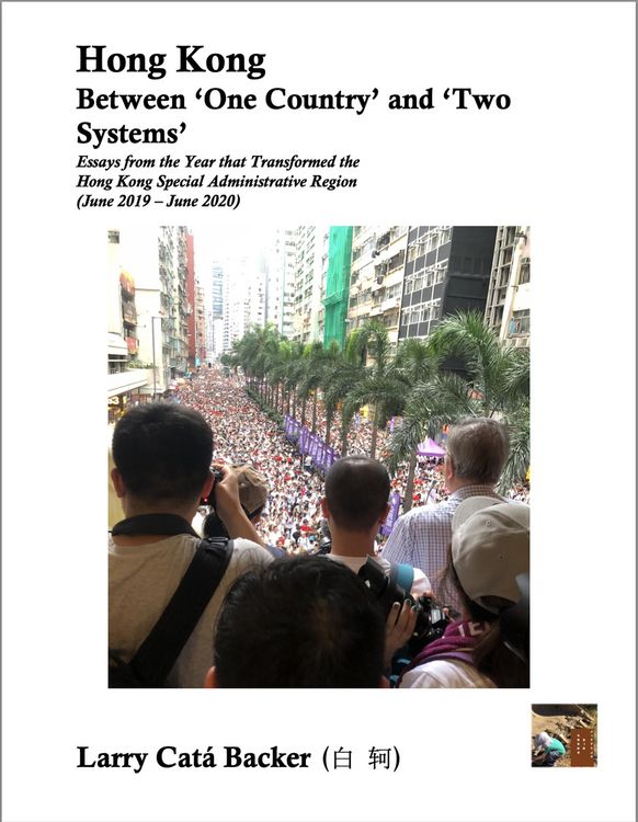 Produktbild: Hong Kong Between 'One Country' and 'Two Systems': Essays from the Year that Transformed the Hong Kong Special Administrative Region (June 2019-June 2