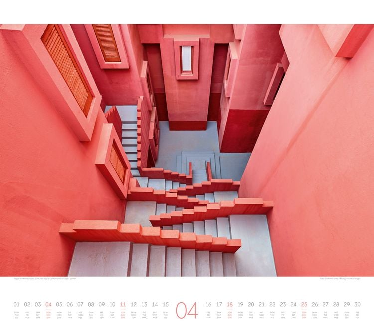 Produktbild: Treppen Kalender 2027