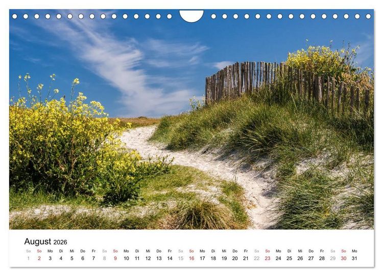 Produktbild: Bretonische Impressionen (Wandkalender 2026 DIN A4 quer), CALVENDO Monatskalender