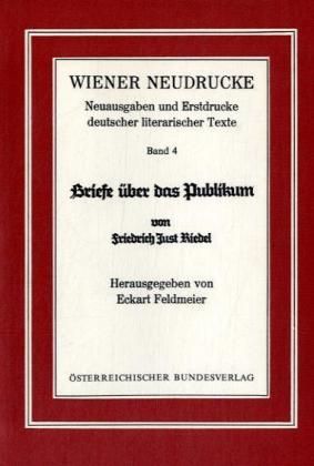 Produktbild: Briefe &uuml;ber das Publikum