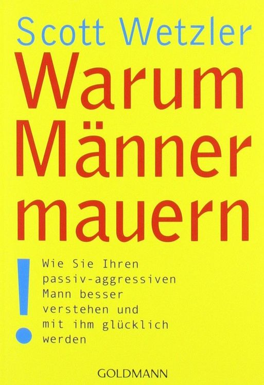 Produktbild: Warum M&auml;nner mauern