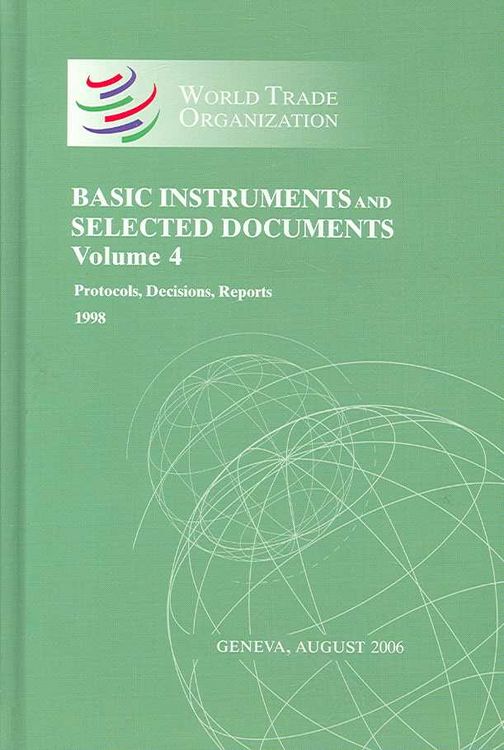 Produktbild: World Trade Organization: World Trade Organization Basic Ins