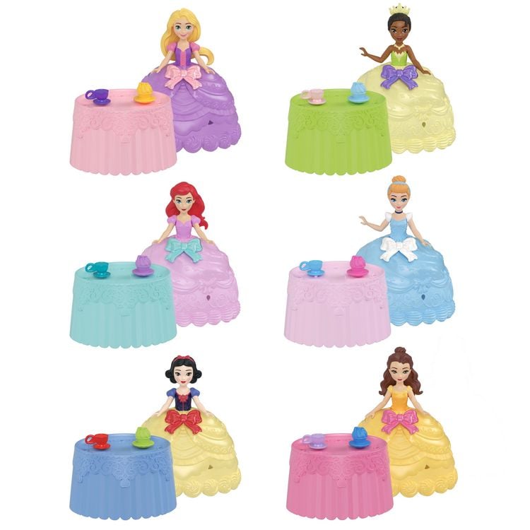Produktbild: Disney Princess Cupcake kleine Puppe Reveal mit f&uuml;nf &Uuml;berraschungen, darunter eine Puppe und zwei Zubeh&ouml;rteile