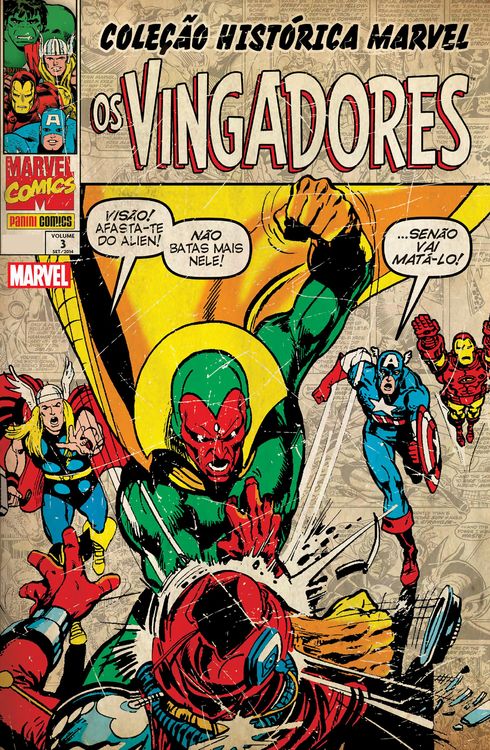 Produktbild: Cole&ccedil;&atilde;o Hist&oacute;rica Marvel: Os Vingadores vol. 03