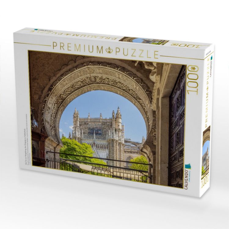 Produktbild: CALVENDO Puzzle Das Tor zur Vergebung, der Eingang zur Kathedrale | 1000 Teile Lege-Gr&ouml;&szlig;e 64x48cm Foto-Puzzle f&uuml;r gl&uuml;ckliche Stunden