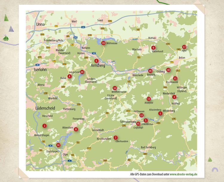 Produktbild: Sauerland. Wandern für die Seele