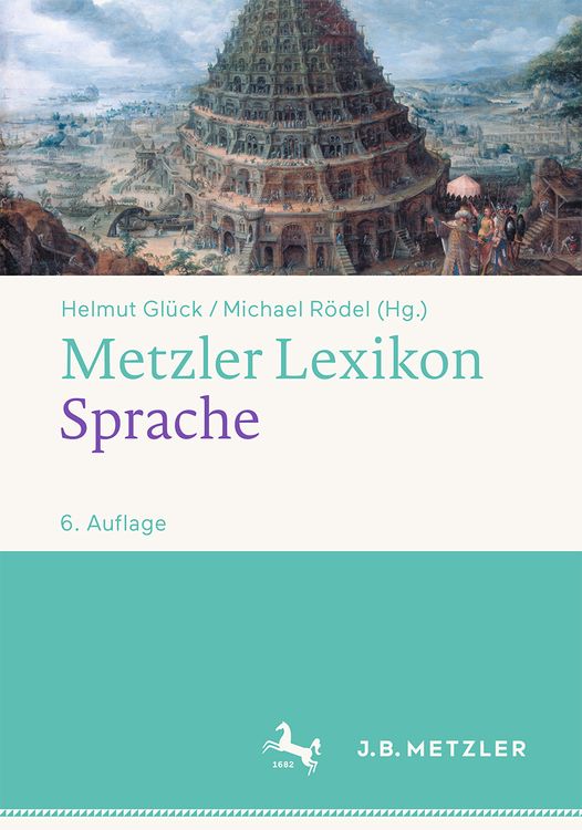 Produktbild: Metzler Lexikon Sprache