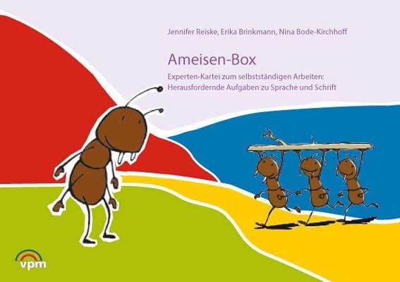 Produktbild: Ameisen-Box: Experten-Kartei zum selbstst&auml;ndigen Arbeiten. Herausfordernde Aufgaben zu Sprache und Schrift