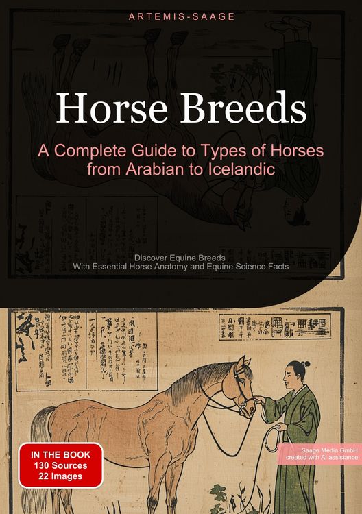Produktbild: Horse Breeds: A Complete Guide to Types of Horses from Arabian to Icelandic