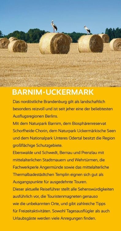 Produktbild: TRESCHER Reisef&uuml;hrer Barnim und Uckermark