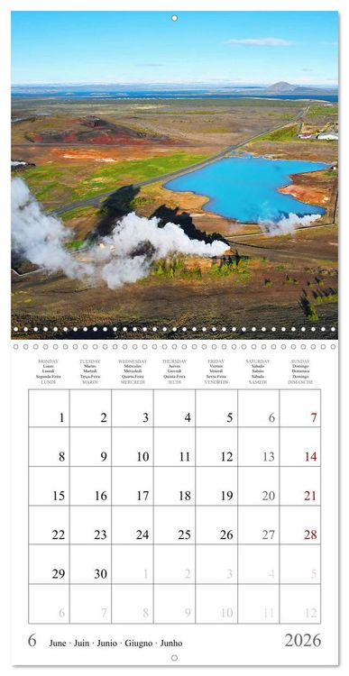 Produktbild: Iceland, Road Trip (Wall Calendar 2026 12 &times; 12 Inch) CALVENDO 12 Month Wall Calendar