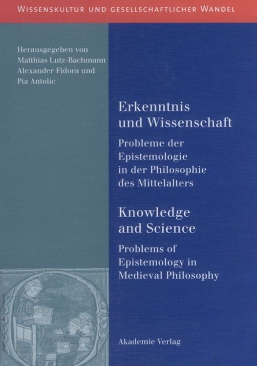 Produktbild: Erkenntnis und Wissenschaft/ Knowledge and Science