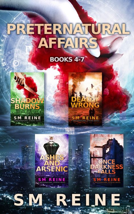 Produktbild: Preternatural Affairs, Books 4-7: Shadow Burns, Deadly Wrong, Ashes and Arsenic, Once Darkness Falls (The Descentverse Collections)