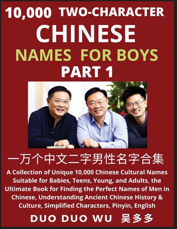 Produktbild: Learn Mandarin Chinese with Two-Character Chinese Names for Boys (Part 1)