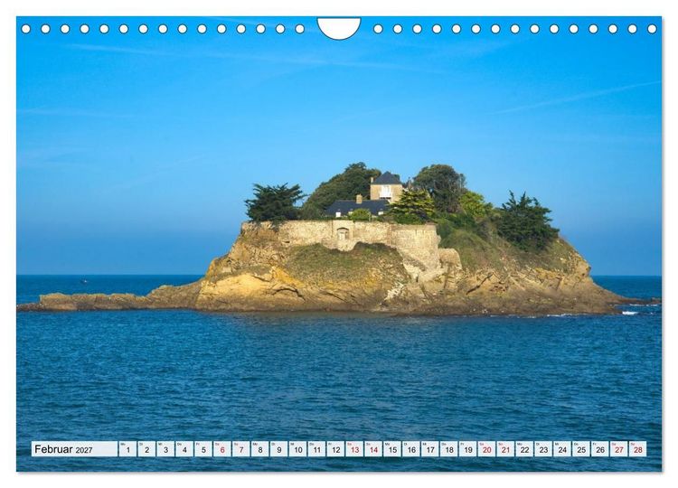 Produktbild: Begeisterung f&uuml;r die Bretagne (Wandkalender 2027 DIN A4 quer), CALVENDO Monatskalender
