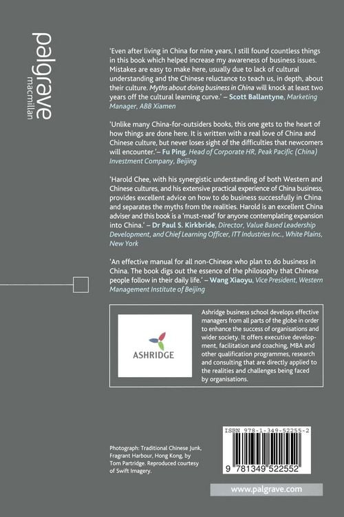 Produktbild: Myths About Doing Business in China