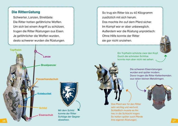 Produktbild: WAS IST WAS Erstes Lesen Band 19. Ritter und Burgen