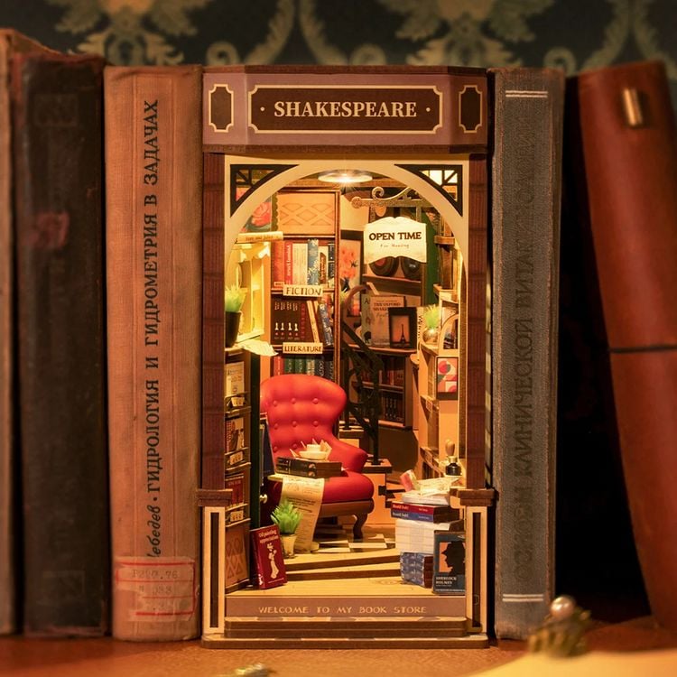 Produktbild: Book Nook DIY B&uuml;cherecke Bookstore (Shakespeare)