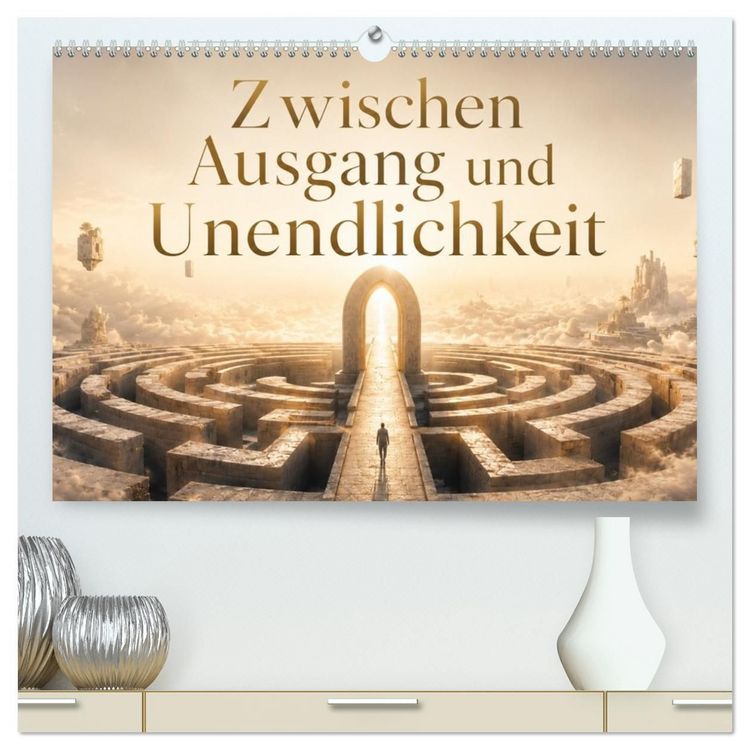 Produktbild: Zwischen Ausgang und Unendlichkeit (hochwertiger Premium Wandkalender 2027 DIN A2 quer), Kunstdruck in Hochglanz