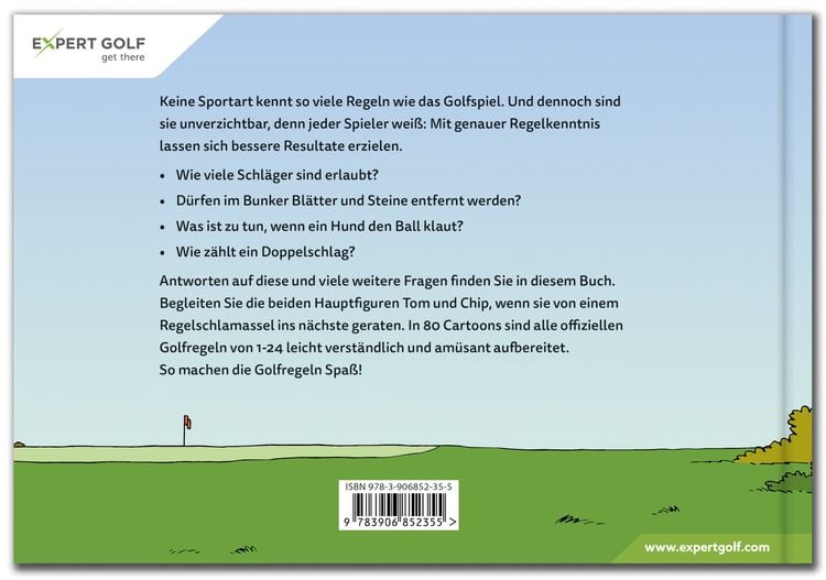Produktbild: Golfregel-Cartoons mit Tom & Chip