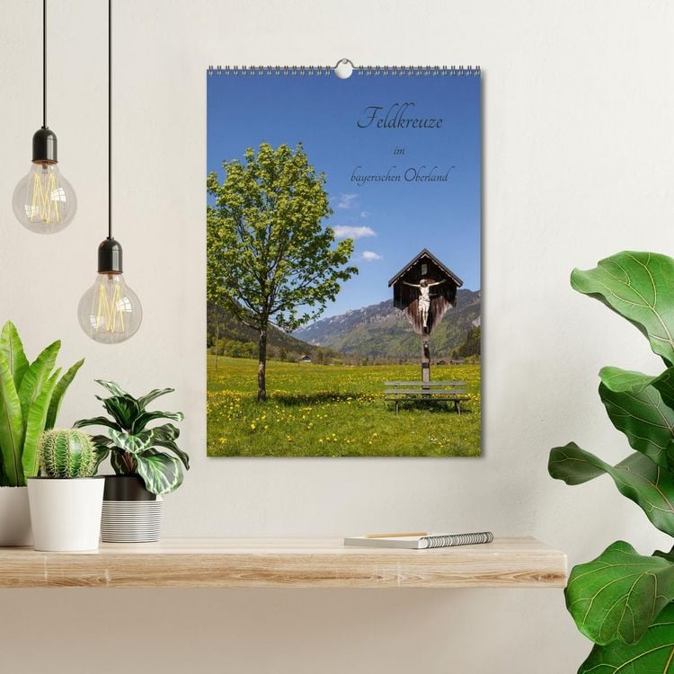 Produktbild: Feldkreuze im bayerischen Oberland (Wandkalender 2026 DIN A3 hoch), CALVENDO Monatskalender