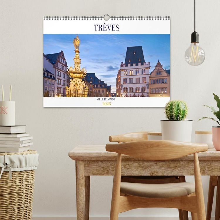 Produktbild: TR&Egrave;VES VILLE ROMAINE (Calendrier mural 2026 DIN A3 vertical), CALVENDO calendrier mensuel