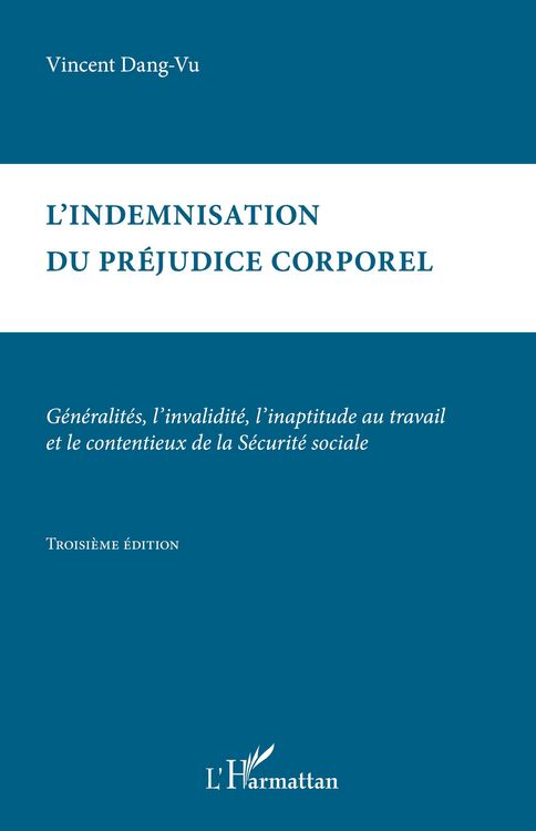 Produktbild: L'indemnisation du pr&eacute;judice corporel