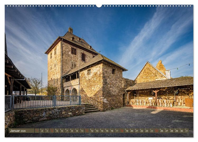 Produktbild: Kulturlandschaft Rheingau (hochwertiger Premium Wandkalender 2026 DIN A2 quer), Kunstdruck in Hochglanz