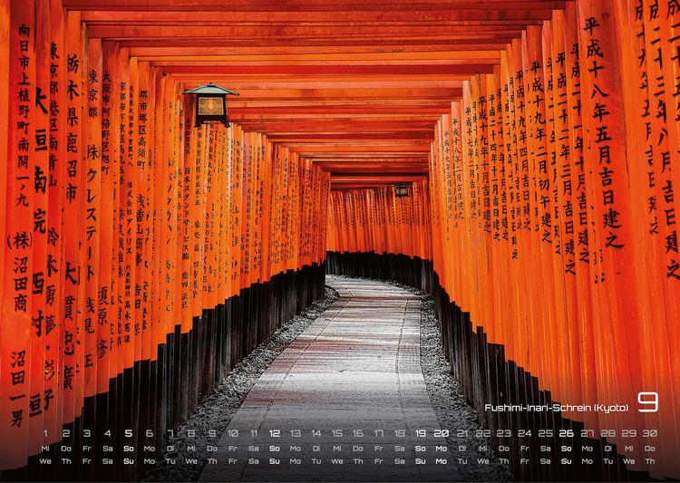 Produktbild: Japan - Im Land der aufgehenden Sonne - 2027 - Kalender DIN A3