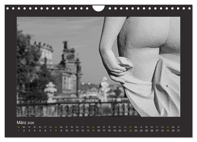 Produktbild: Dresdens stille Gesten (Wandkalender 2026 DIN A4 quer), CALVENDO Monatskalender