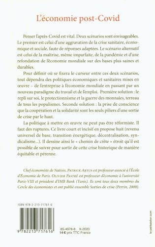 Produktbild: L'&eacute;conomie post-Covid