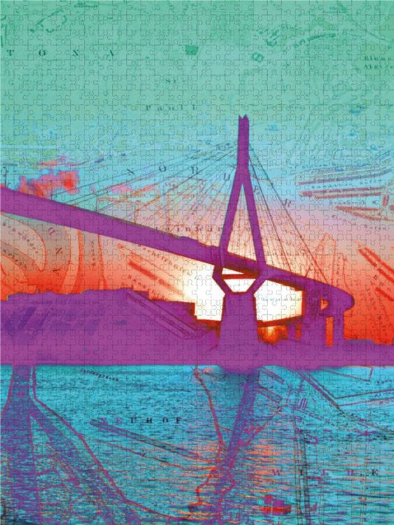 Produktbild: CALVENDO Puzzle K&ouml;hlbrand | 1000 Teile Lege-Gr&ouml;&szlig;e 64x48cm Foto-Puzzle f&uuml;r gl&uuml;ckliche Stunden