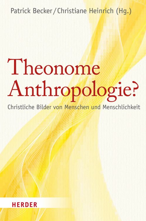 Produktbild: Theonome Anthropologie?