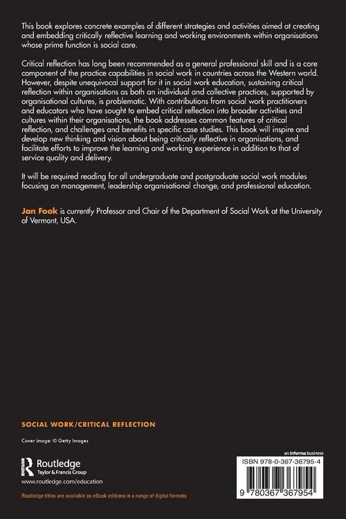 Produktbild: Practicing Critical Reflection in Social Care Organisations