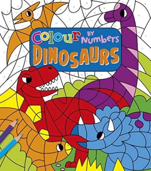 Produktbild: Stamper, C: Colour by Numbers: Dinosaurs