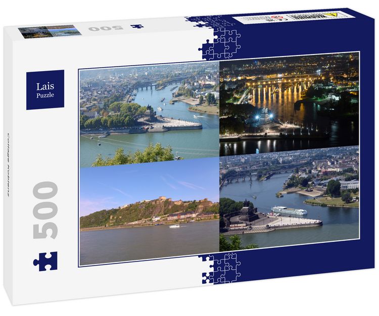 Produktbild: Lais Puzzle Collage Koblenz 500 Teile