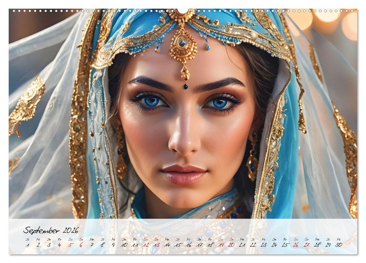 Produktbild: Haremszauber (Wandkalender 2026 DIN A2 quer), CALVENDO Monatskalender