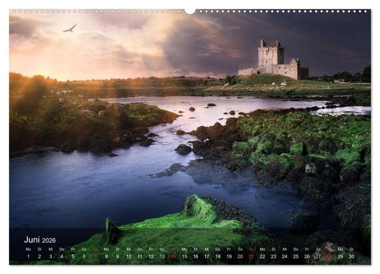 Produktbild: Irland Eire - Impressionen der Gr&uuml;nen Insel (hochwertiger Premium Wandkalender 2026 DIN A2 quer), Kunstdruck in Hochglanz