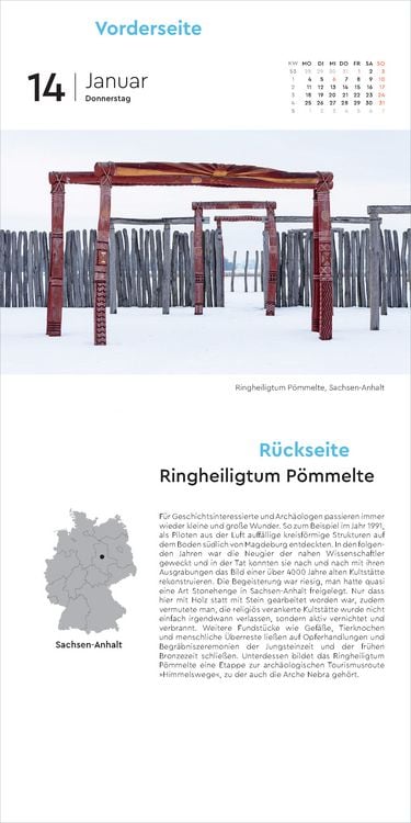 Produktbild: Deutschland - KUNTH 365-Tage-Abrei&szlig;kalender 2027
