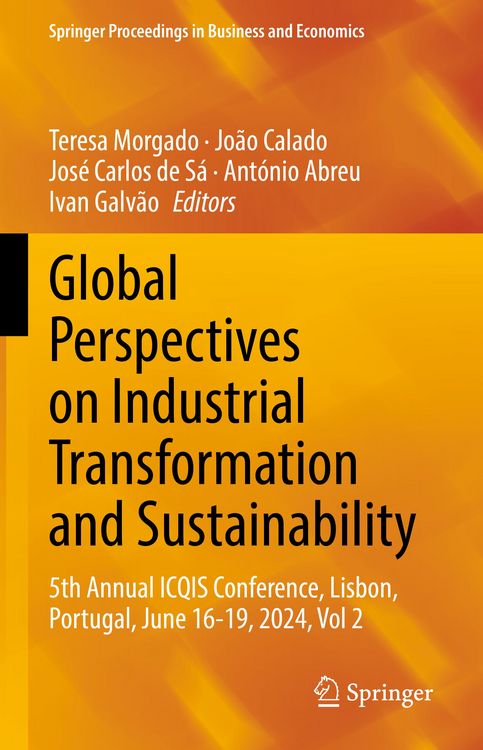 Produktbild: Global Perspectives on Industrial Transformation and Sustainability