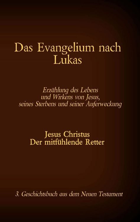 Produktbild: Das Evangelium nach Lukas