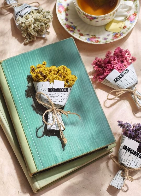 Produktbild: moses. libri_x Mini-Str&auml;u&szlig;chen Blumengr&uuml;&szlig;e