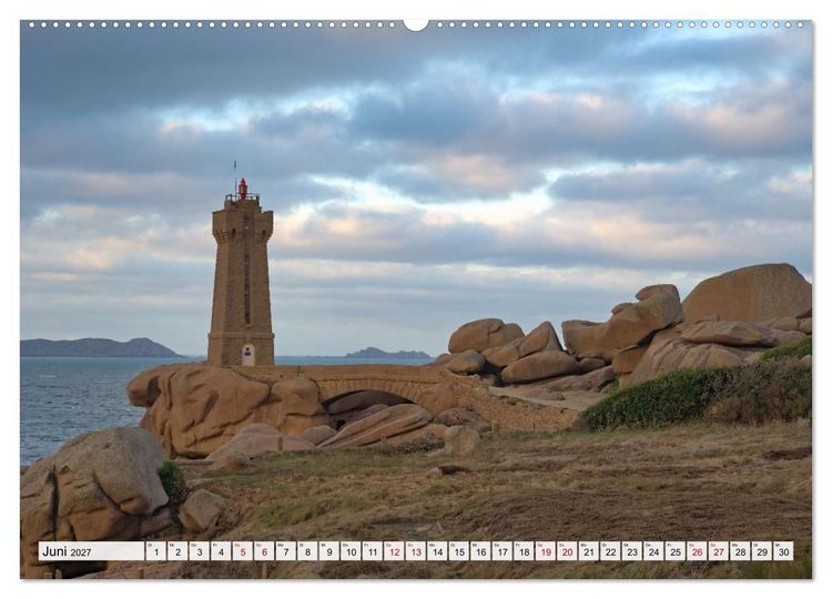 Produktbild: Begeisterung f&uuml;r die Bretagne (Wandkalender 2027 DIN A2 quer), CALVENDO Monatskalender