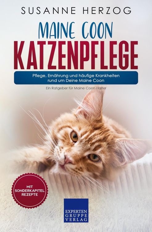 Produktbild: Maine Coon Katzenpflege - Pflege, Ern&auml;hrung und h&auml;ufige Krankheiten rund um Deine Maine Coon