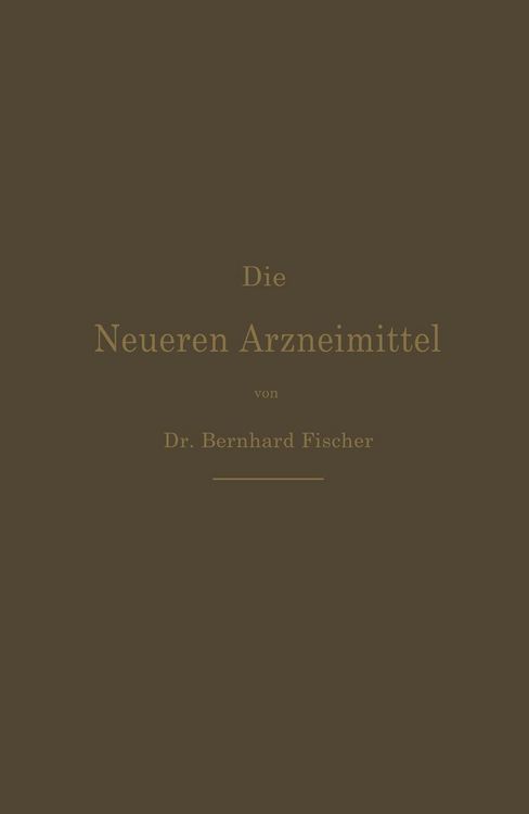 Produktbild: Die Neueren Arzneimittel