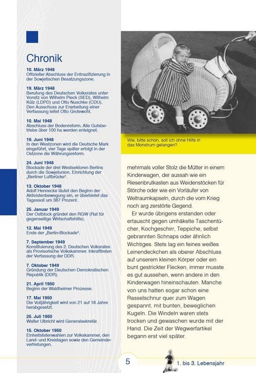 Produktbild: Aufgewachsen in der DDR - Wir vom Jahrgang 1948 - Kindheit und Jugend