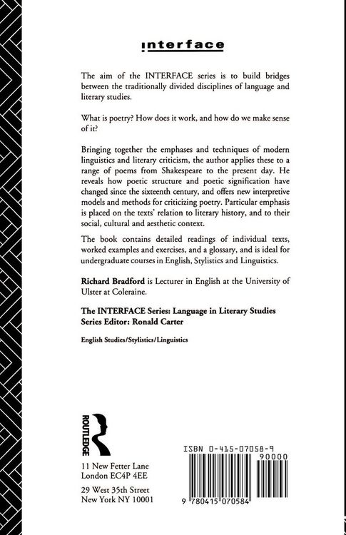 Produktbild: A Linguistic History of English Poetry
