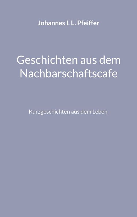 Produktbild: Geschichten aus dem Nachbarschaftscafe